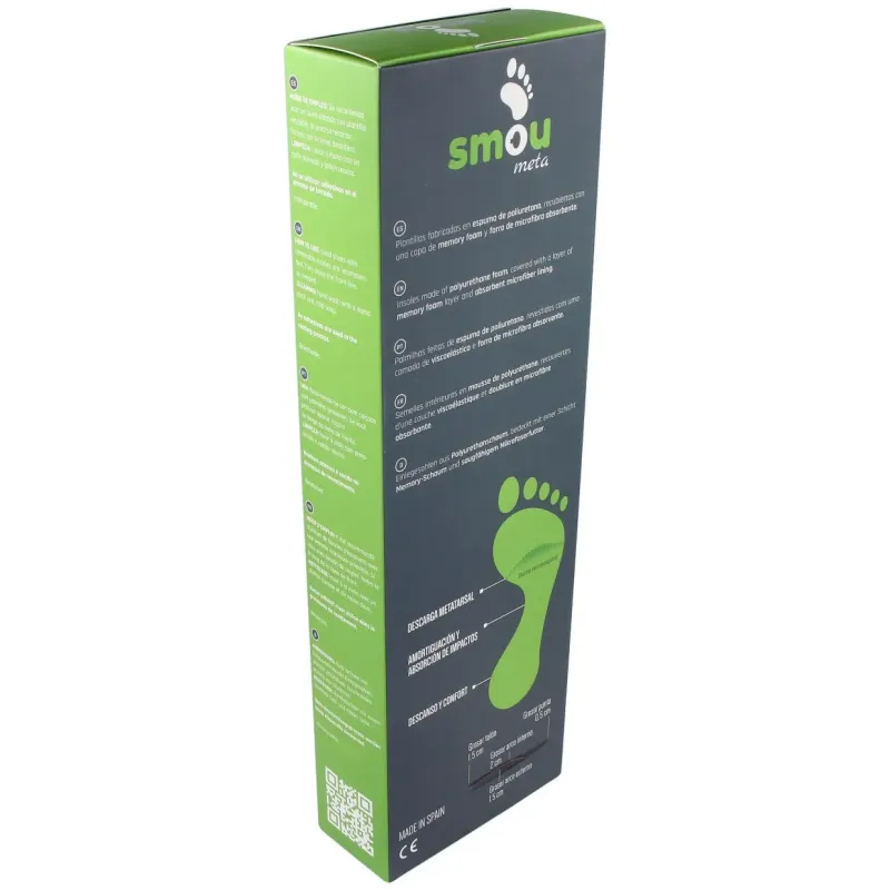 Smou meta plantilla con descarga metatarsal 41/42 1 par | Farmacia Barata