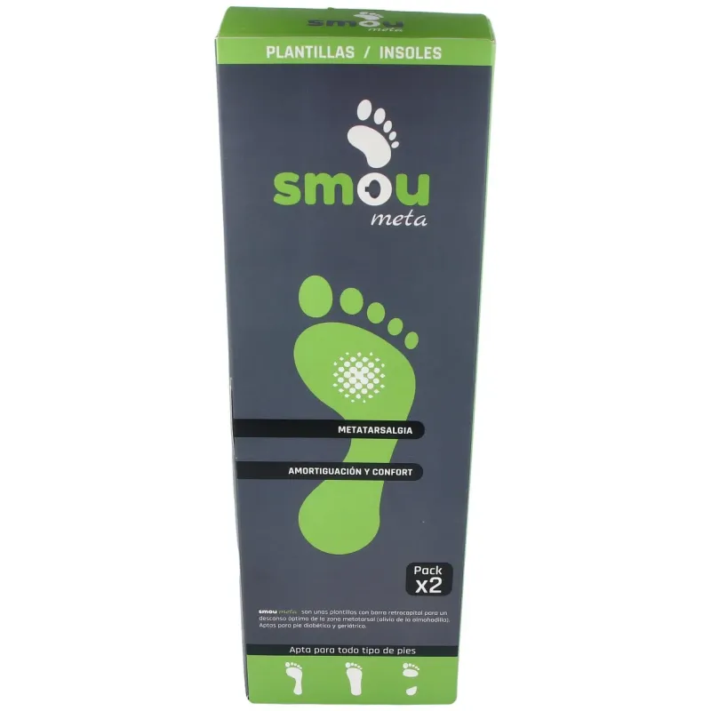 Smou meta plantilla decarga metatarsal t45/46 | Farmacia Barata
