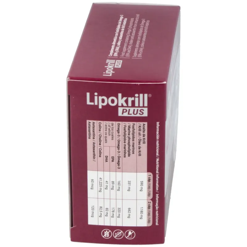 Lipokrill plus 60cap. | Farmacia Barata