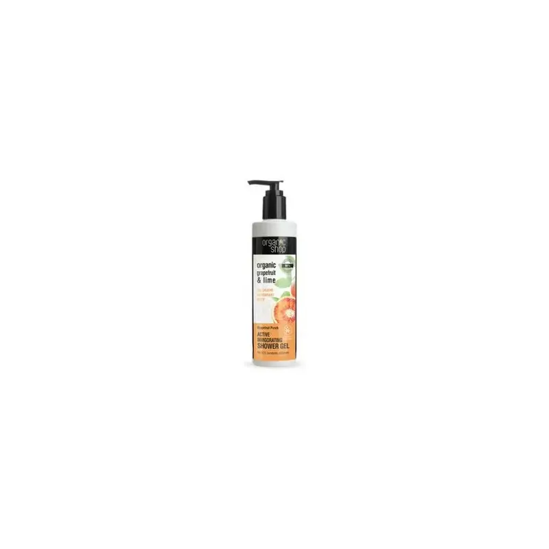Organic shop gel de ducha tonificante toque de pomelo 280ml | Farmacia Barata