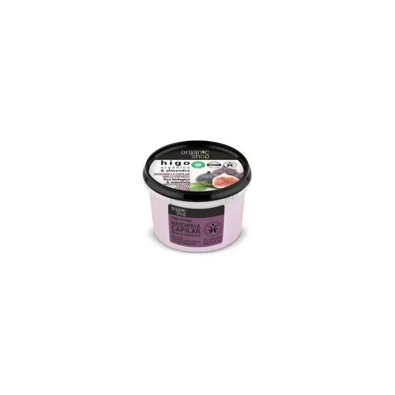 Organic shop mascarilla capilar brillo express higo griego 250ml | Farmacia Barata