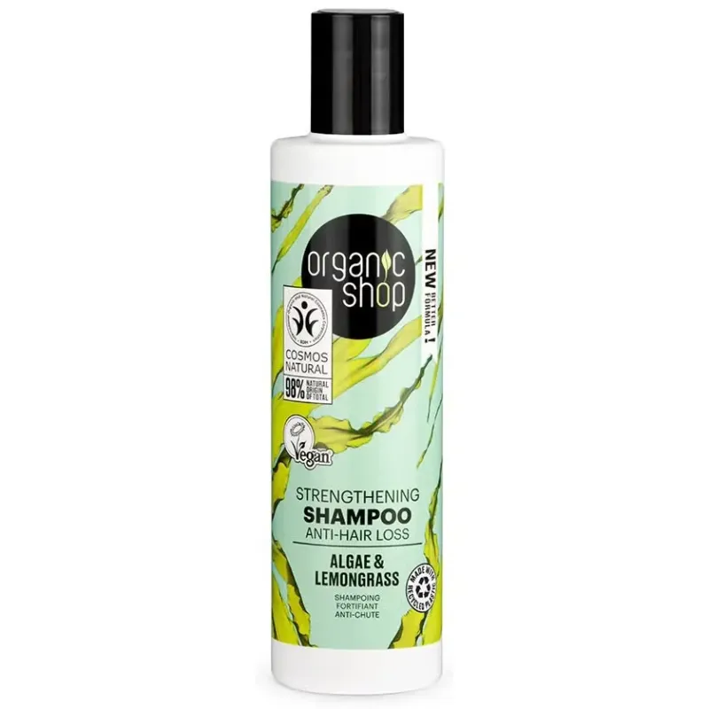 Organic shop eco champu fortalecedor laguna azul 280ml | Farmacia Barata