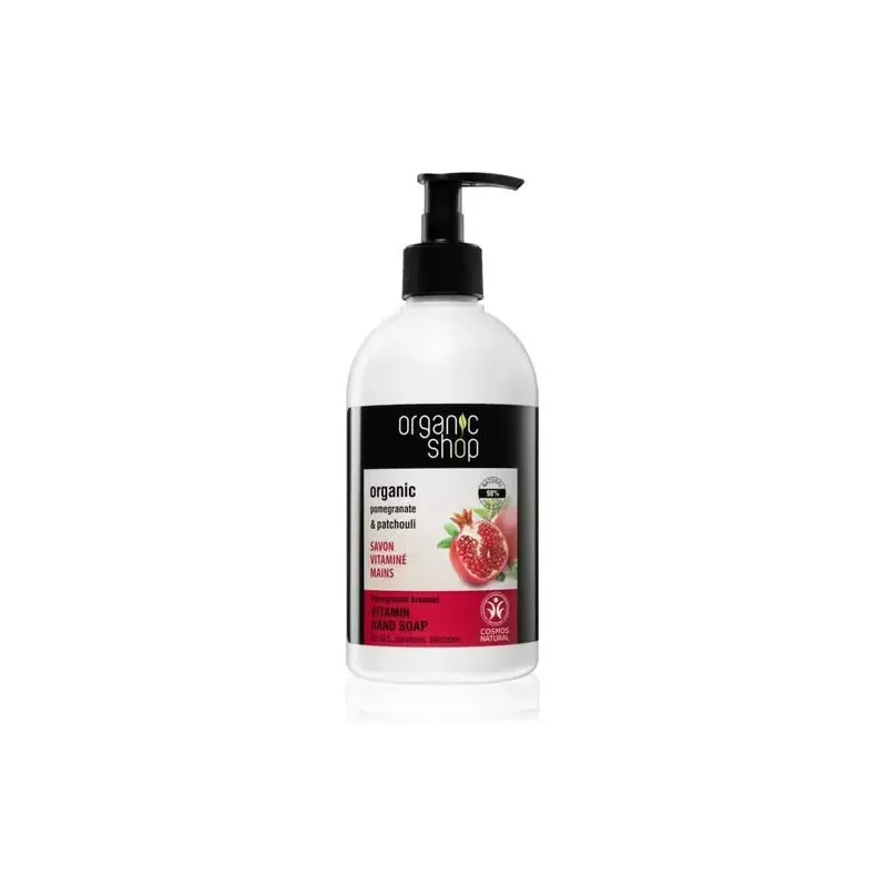 Jabon de manos vitaminas pulsera de granada 500ml. | Farmacia Barata
