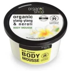 Organic shop mousse corporal flor de bali 250ml