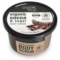 Exfoliante corporal chocolate belga 250ml.