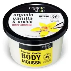 Organic shop mousse corporal vainilla bourbon 250ml