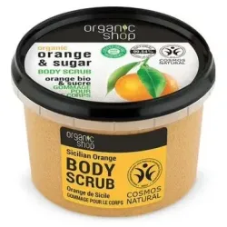 Organic shop exfoliante corporal naranja siciliana 250ml