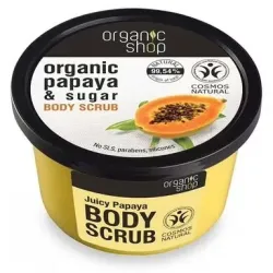 Organic shop exfoliante corporal jugosa papaya 250ml