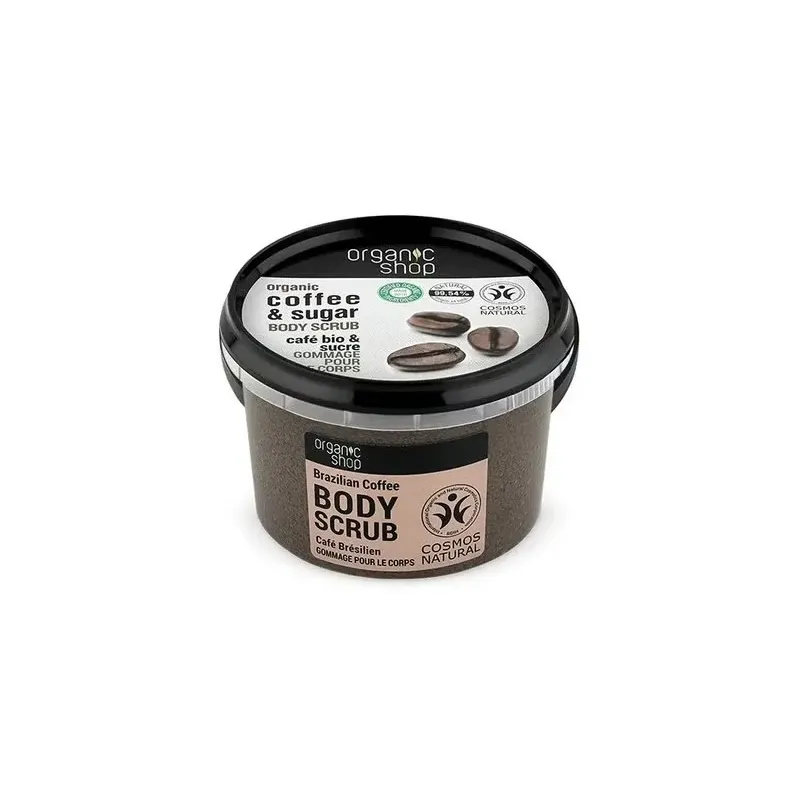 Organic shop exfoliante corporal brazilian coffee 250ml | Farmacia Barata Organic shop exfoliante corporal brazilian coffee 250ml | Farmacia Barata