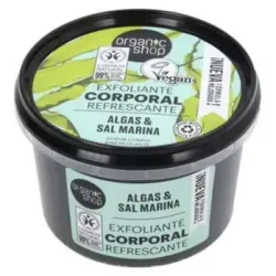 Organic shop exfoliante corporal algas del atlántico 250ml