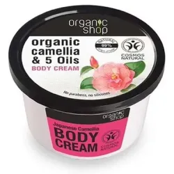 Organic shop crema corporal camelia japonesa 250ml