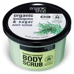 Organic shop exfoliante corporal provence lemongrass 250ml