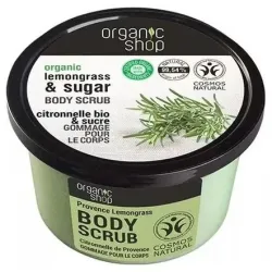 Organic shop exfoliante corporal provence lemongrass 250ml | Farmacia Barata