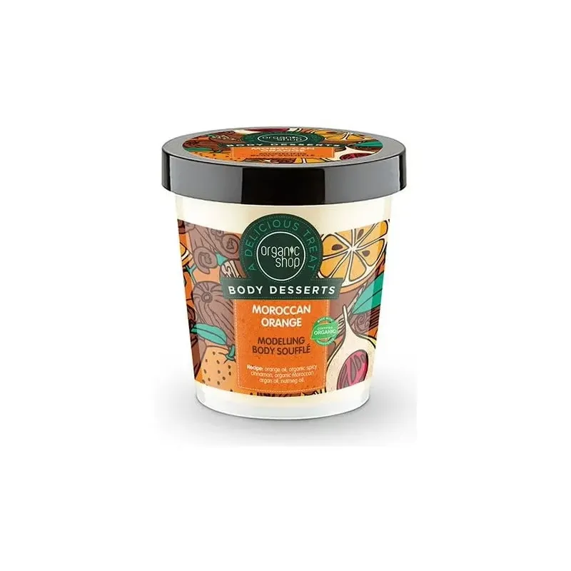 Organic shop soufflé corporal remodelador naranja 450ml | Farmacia Barata
