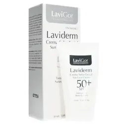 Lavigor laviderm crema solar facial spf50+ color 50ml