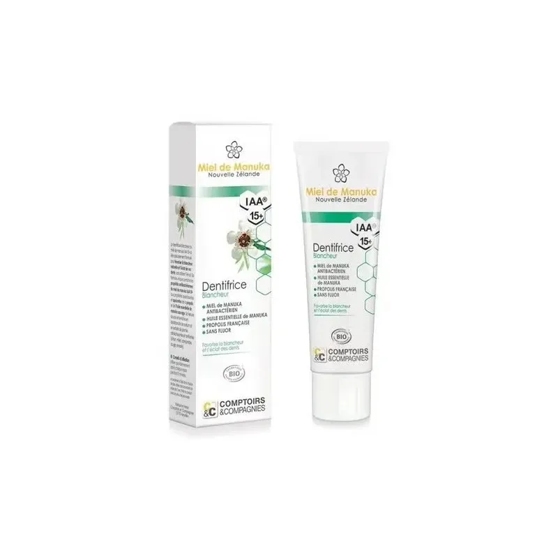 Comptoirs et compagnies dentífrico miel manuka iaa15+ 75ml | Farmacia Barata Comptoirs et compagnies dentífrico miel manuka iaa15+ 75ml | Farmacia Barata