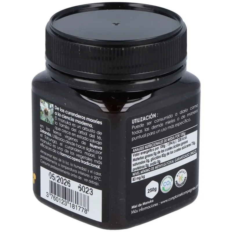 Miel de manuka iaa5+ 250gr. | Farmacia Barata