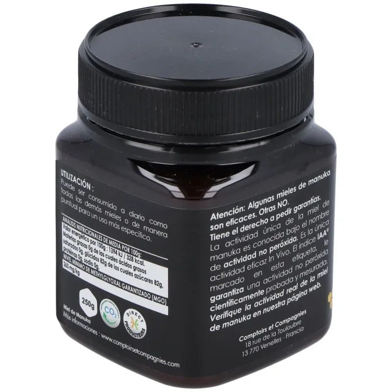 Miel de manuka iaa10+250gr. | Farmacia Barata