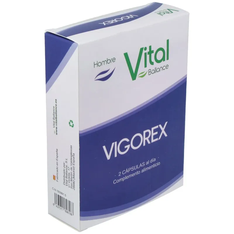 Vital ballance vigorex 60caps | Farmacia Barata