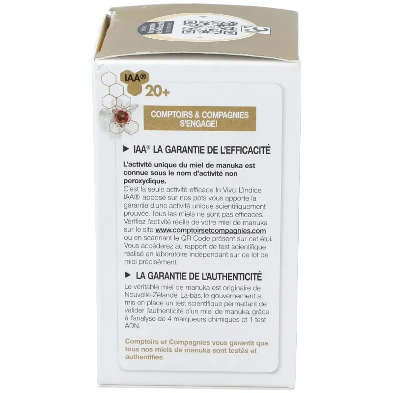 Comptoirs et compagnies miel manuka iaa20+ 250g | Farmacia Barata