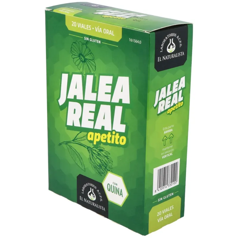 El naturalista jalea apetito con quina 20 viales | Farmacia Barata El naturalista jalea apetito con quina 20 viales | Farmacia Barata