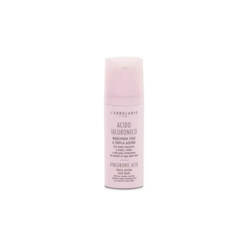 L'erbolario acido hialuronico mascara facial triple accion 50ml | Farmacia Barata