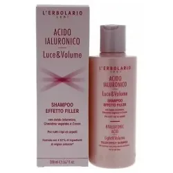 L'erbolario champô ácido hialurónico luce y volume 200ml