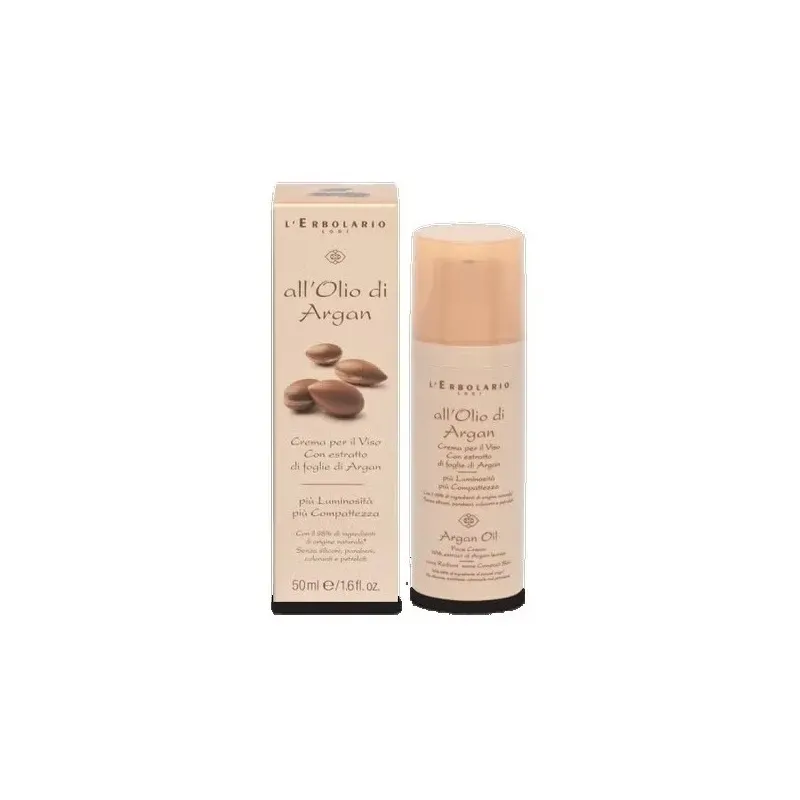 L'erbolario crema facial aceite de argán 50ml | Farmacia Barata
