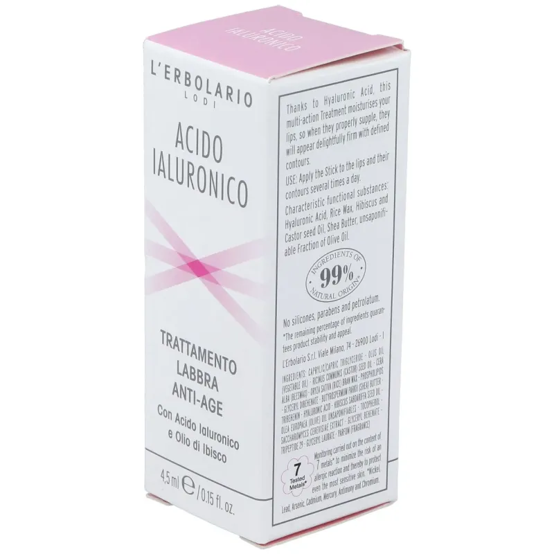 Acido hialuronico stick labios antiedad 4,5ml. | Farmacia Barata