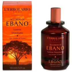 L'erbolario accordo di ebano loção pós barba 100ml