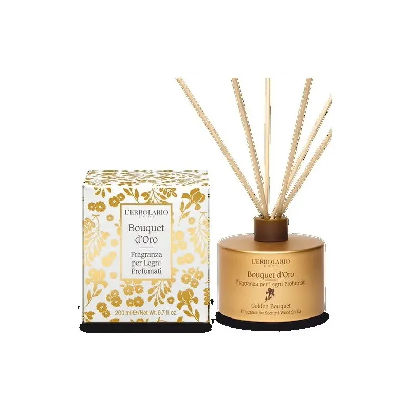 Bouquet de oro fragancia para leños (mikados) 200m | Farmacia Barata