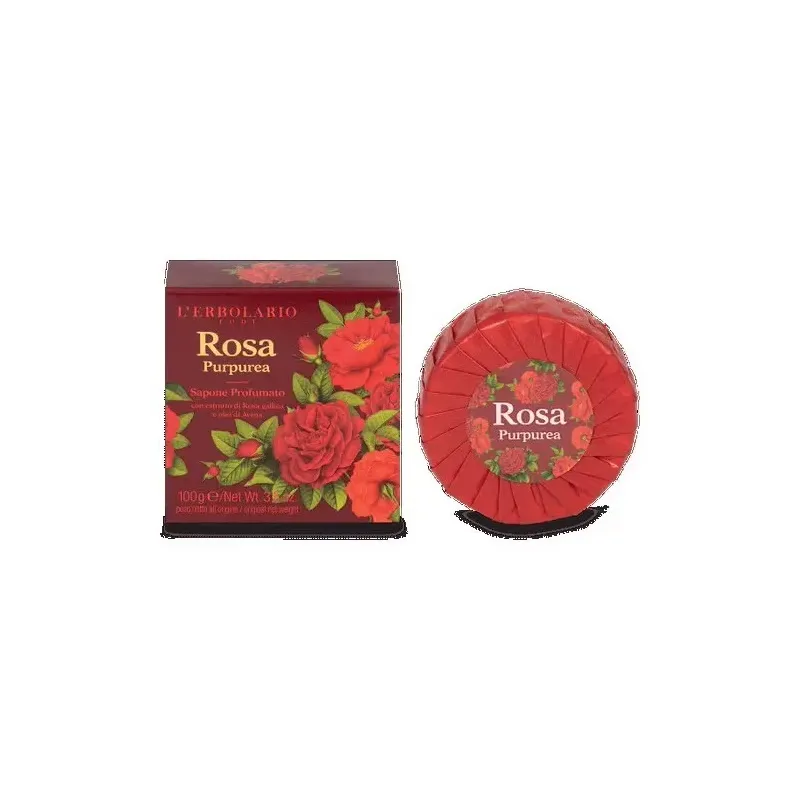 Rosa purpurea jabon perfumado 100gr. | Farmacia Barata