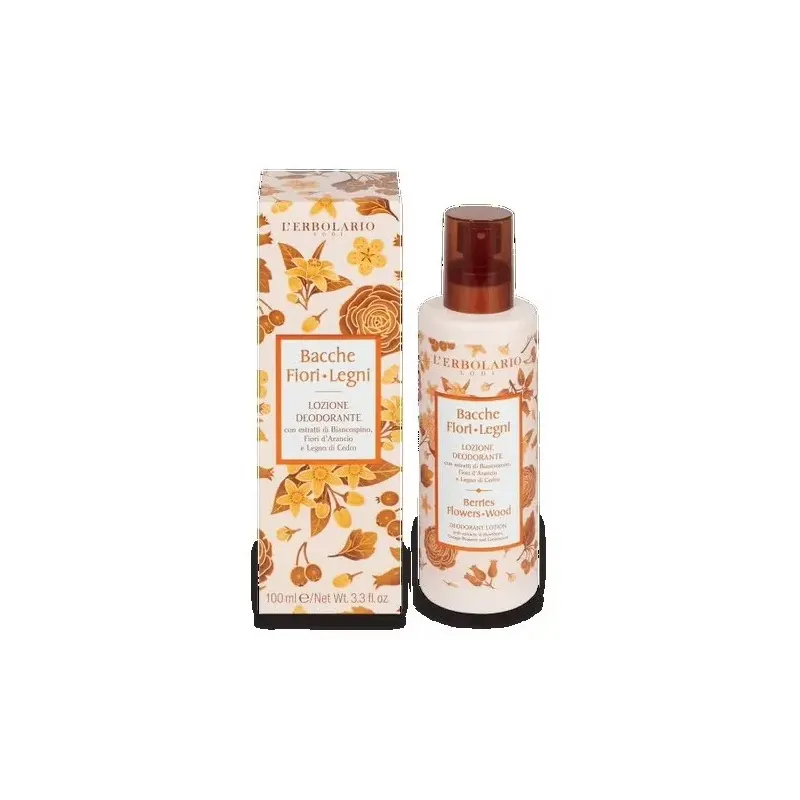 L'erbolario bayas flores desodorante locion 100ml | Farmacia Barata