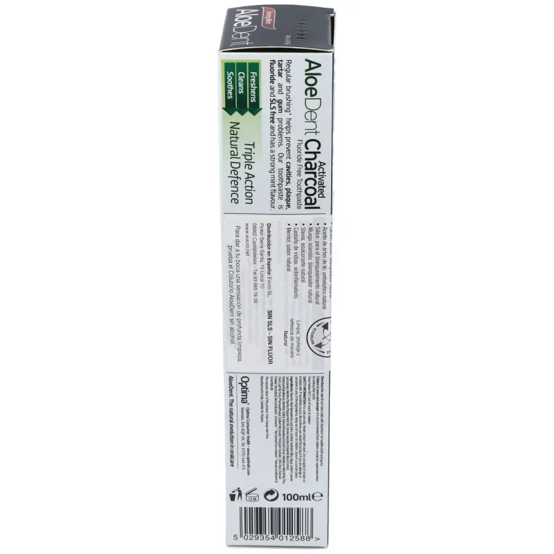 Aloedent carbon activo dentifrico 100ml. | Farmacia Barata