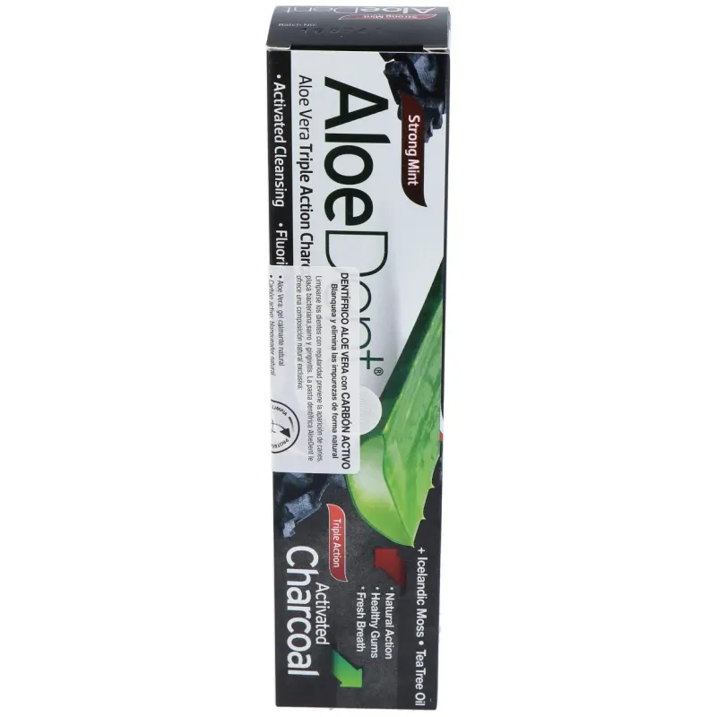 Aloedent carbon activo dentifrico 100ml. | Farmacia Barata