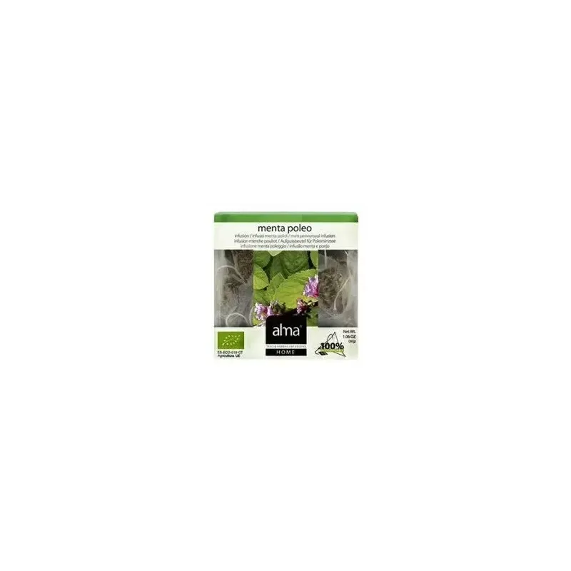 Menta poleo infusion 15piramides. eco vegan | Farmacia Barata
