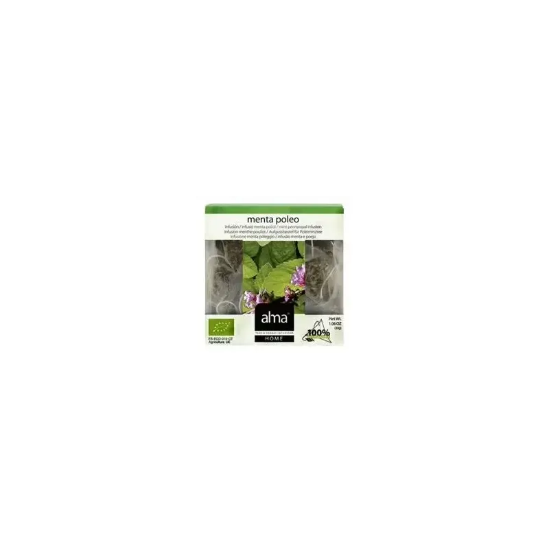 Menta poleo infusion 15piramides. eco vegan | Farmacia Barata