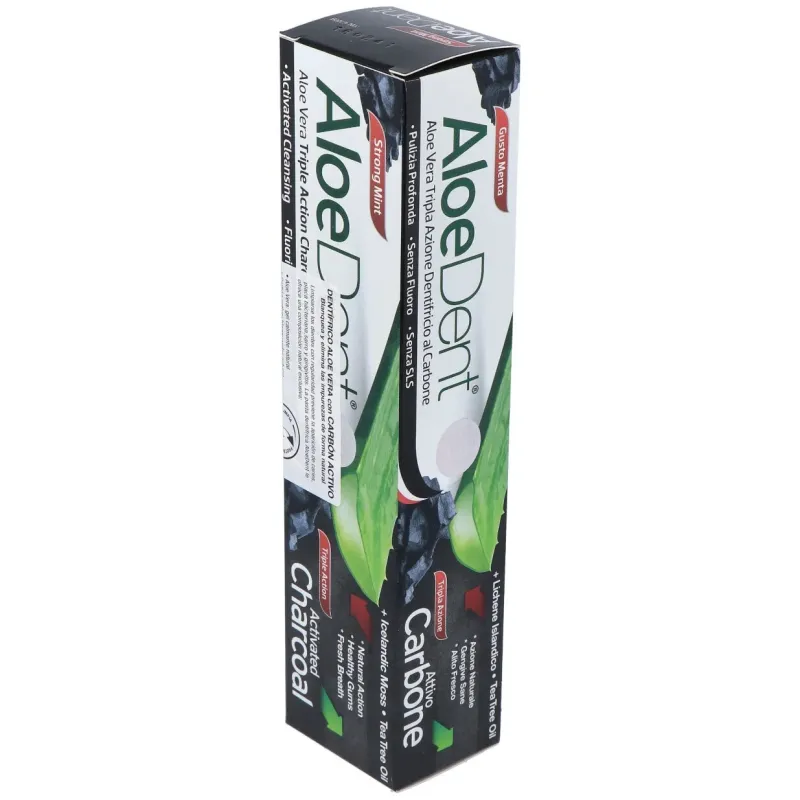 Aloedent carbon activo dentifrico 100ml. | Farmacia Barata