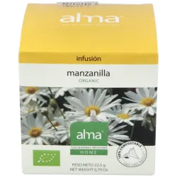 Manzanilla infusion 15piramides. eco vegan