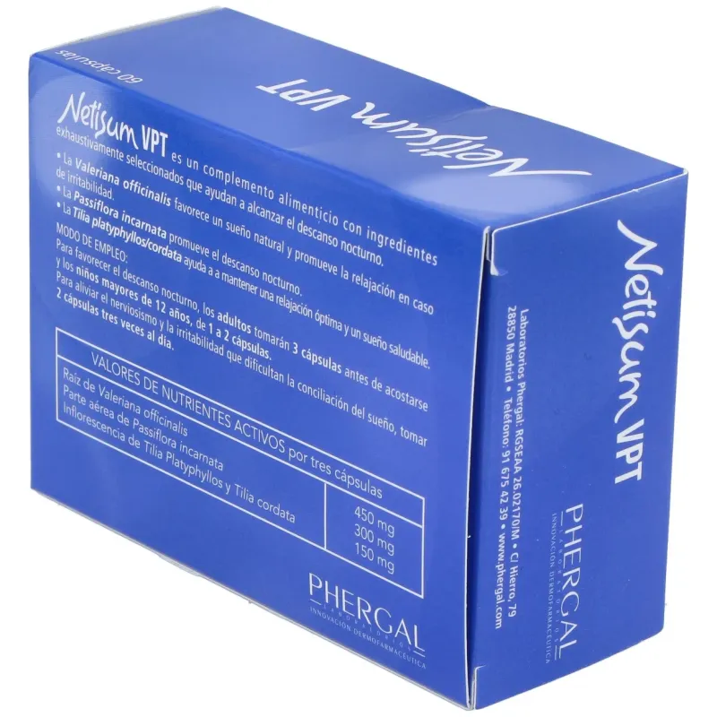 Netisum vpt 60cap. | Farmacia Barata