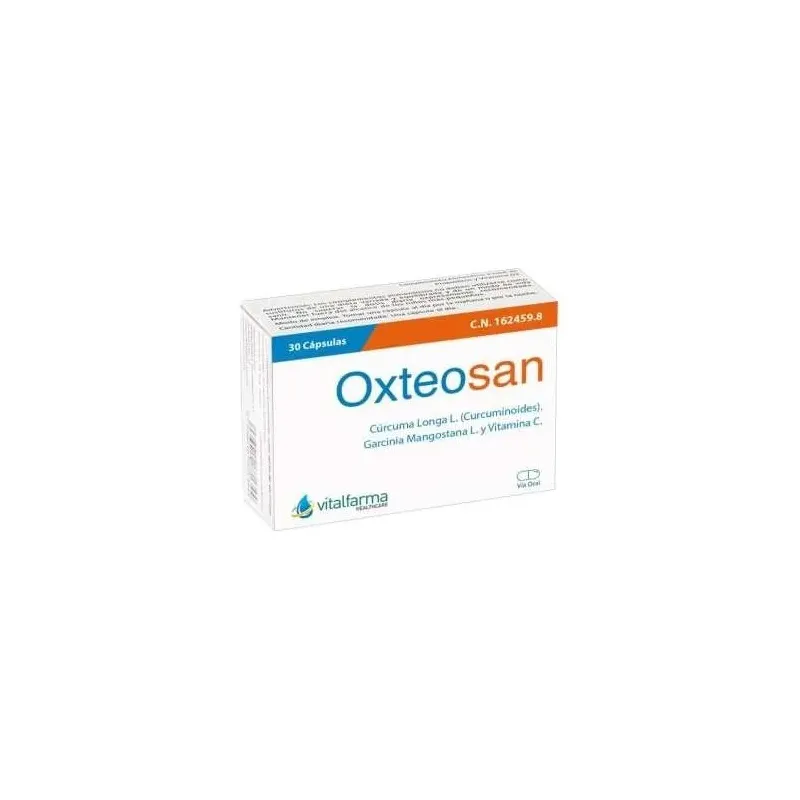 Vitalfarma oxteosan 30 caps | Farmacia Barata