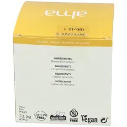 Manzanilla infusion 15piramides. eco vegan | Farmacia Barata