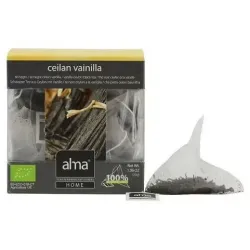 Alma Home Té Vainilla Infusión Eco Vegano, 15 pirámides