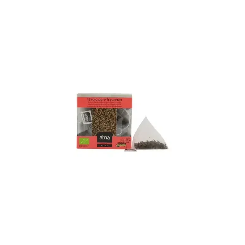 Te rojo pu-erh yunnan infusion 15piramide eco vega | Farmacia Barata