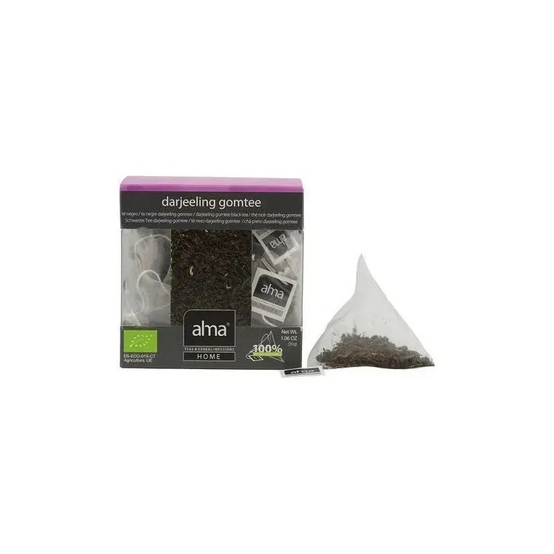Alma home té darjeeling infusión eco 15 pirámides | Farmacia Barata