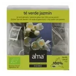 Te verde jazmin infusion 15piramides. eco vegan | Farmacia Barata