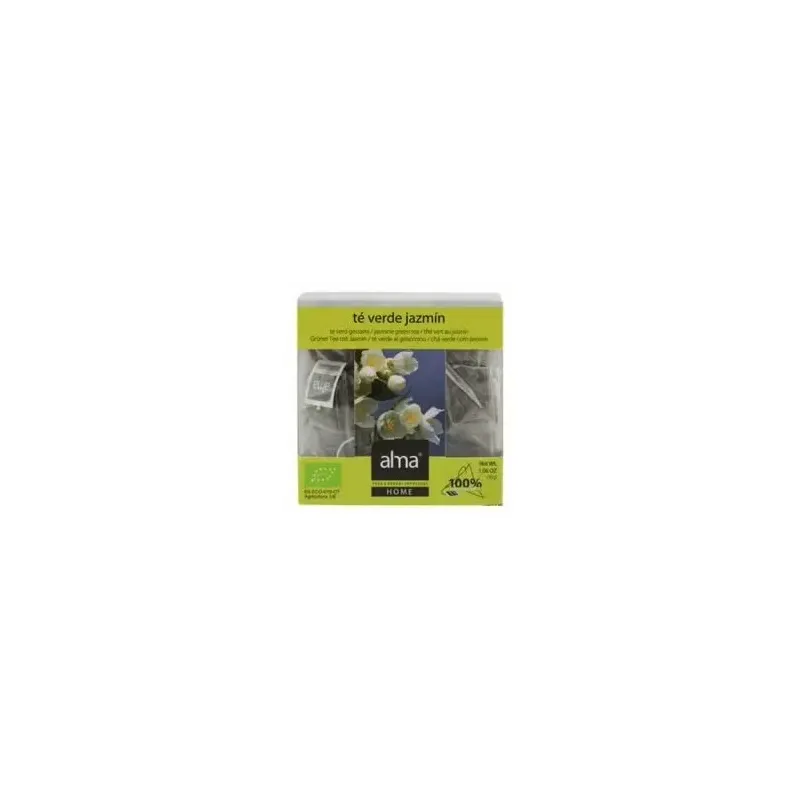 Te verde jazmin infusion 15piramides. eco vegan | Farmacia Barata
