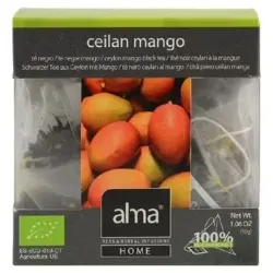 Alma home té negro ceylan mango 15 bolsas