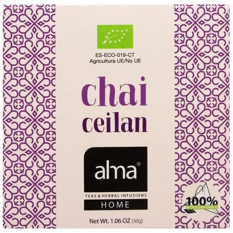 Te ceilan chai infusion 15piramides. eco vegan | Farmacia Barata
