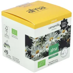 Manzanilla infusion 15piramides. eco vegan | Farmacia Barata